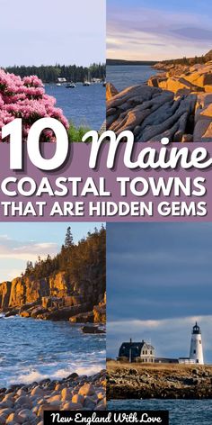 the top 10 maine coastal towns that are hidden gems