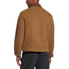 From Levi's, this workwear-inspired depot jacket, is the must have classic item for any wardrobe with its corduroy collar and timeless lines..Regular fit.Corduroy collar; front zipper closure.Long sleeves with button cuffs.Two hand pockets; one snap button flap pocket at left chest.Red logo tag at chest pocket.100% cotton.Machine wash.Imported Classic Corduroy Outerwear With Corduroy Collar, Levi's Classic Collared Outerwear, Classic Button-up Outerwear With Corduroy Collar, Classic Outerwear With Corduroy Collar And Button-up, Brown Cotton Utility Jacket With Corduroy Collar, Classic Outerwear With Corduroy Collar, Levi's Cotton Outerwear With Corduroy Collar, Classic Utility Jacket With Corduroy Collar And Long Sleeves, Classic Utility Jacket With Corduroy Collar