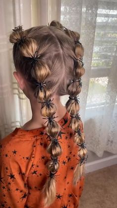 Halloween Hairstyles for Kids Headband Looks, Spooky Hair, Witch Hair, Autumn Hair, Diy Kostüm, Toddler Hairstyles Girl