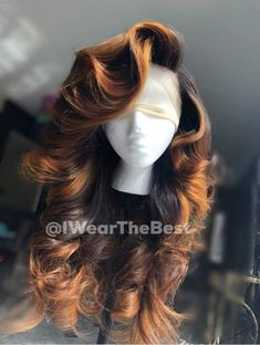 Styled Wigs, Grad Hairstyles, Beautiful Crowns, Men Hair Color, Hairstyle Inspo, Sew Ins, Birthday Stuff, Hair Laid, Dope Hairstyles