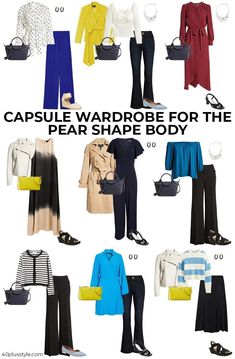 Pear Body Shape Fashion, Pear Body Shape Outfits, Pear Shape Fashion, Pear Shaped Dresses, Pear Shaped Outfits, Pear Shaped Women, Clothes For Women Over 50, Pear Body, Pear Body Shape