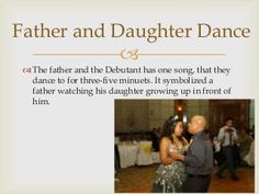 a man and woman dance together at a formal event with the caption father and daughter dance