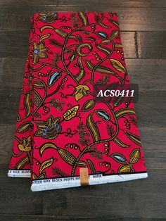 DESCRIPTION Red and Yellow Multicolor African Ankara Fabric. This is high quality African print is 100% cotton and it's 45 inches wide. It is used for making African Clothing, African quilts, & For Home decoration. FYI: Print is Double sided. The listing is for 2yards, 3yards, 6yards and Headwrap Each piece of fabric measures: 70-72in by 45in for 2yards 105-108in by 45in for 3yards 210-216in by 45in for 6yards 70in by 22in for Head wrap If you purchase more than one yard, you will receive one continuous piece. *If you require more than what I have listed, feel free to send me email. CARE INSTRUCTIONS:•DO NOT BLEACH•Hand wash with cold water and mild soap or Dry clean•Press with warm iron on the wrong side only. Color may be different due to your monitor Multicolor Batik Print Cotton Fabric, Red Batik Print Cotton Fabric, Red Cotton Fabric With Batik Print, Red Printed Cotton Fabric, Cotton Fabric With Multicolor Batik Print, Red Cotton Fabric With Traditional Patterns, Cotton Batik Print Multicolor Fabric, Floral Print Cotton Digital Prints, Traditional Cotton Prints With Batik Print