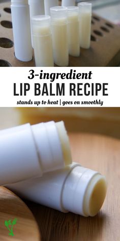 Chapstick Recipe, Easy Lip Balm, Make Lip Balm, Beeswax Recipes, Homemade Lip Balm Recipe, Lip Balm Recipe, Diy Lip Balm Recipes, Lip Scrub Recipe, Balm Recipe