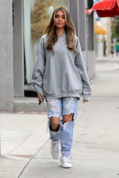 Hoodie Outfit Casual, Mode Teenager, Looks Pinterest, Oversized Outfit, Pakaian Feminin, Ținută Casual, Modieuze Outfits, Causual Outfits