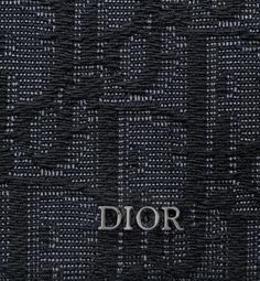 The zipped card holder is a sophisticated piece with a timeless look. Crafted in black Dior Oblique jacquard, it is embellished with tonal grained calfskin and a Dior signature. The style has a zipped top compartment with four card slots on the back. Both spacious and functional, this elegant card holder is meant for daily use.. Dior Parfum, Bill Holder, Dior Star, Dior Oblique, Dior Book Tote, Elegant Cards, Dior Wallet, Wallet Pouch, Silver Cufflinks