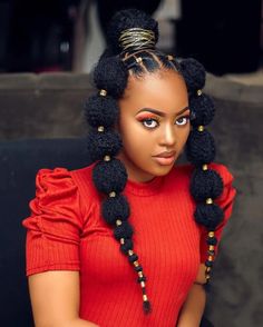 ARICAN FASHION & ENTERTAINMENT on Instagram: “Choose your favorite hairstyle @zumbahairbeauty” African Hairstyles Braids, Braids Hairstyles Natural Hair, Braids Hairstyles With Beads, Braided Hairstyles For Teens Black, Braids For Teens, Hairstyles For Teens Black, Traditional African Hairstyles, African Braided Hairstyles, Short Braided Hairstyles