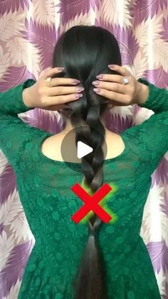 Braid Hairstyles On Saree, Braided Hairstyles For Saree, Simple Hairstyle For Saree, Hair Braid Designs, Fruit Coloring, Collage Photo Frame Design, Hair Style On Saree, Saree Hairstyles, Beauty Hacks Skincare