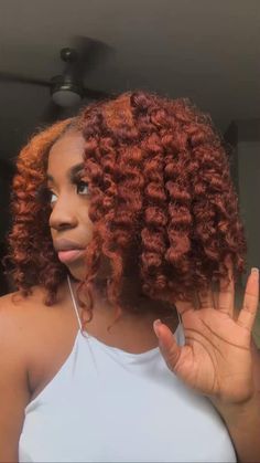 Ginger Red Hair Color, Red Ginger Hair, Afro Hair Dye, Hair Color Summer, Auburn Red Hair Color, Ginger Red Hair, Dark Ginger Hair, Ginger Red, Hair Black Women