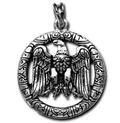 Silver Roman Prussian Kings German Coat Of Arms Iron Eagle Pendant Viking Nordic Solid 925 St Sterling Silver German Coat Of Arms Symbol 40 x 40 MM 925 Sterling Silver Two Sided Design GERMANENWAPPEN Enlightened Expressions. $19.90. German Coat Of Arms symbol, 40 x 40 mm, 925 sterling silver, two-sided design. Solid 925 St Sterling Silver German Coat Of Arms, Roman Eagle, Iron Eagle, Eagle Pendant, Celtic Pendant, Viking Pendant, Power Symbol, Ancient Civilizations