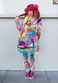 Decora Fashion Outfits, Decora Kei Fashion, Japan Costume, Kidcore Fashion, Outfit Reference