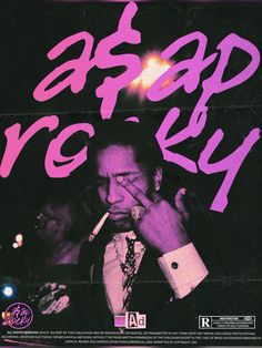 Asap Rocky Poster, Rocky Poster, Collage Des Photos, Printable Wall Collage, Pretty Flacko, Poster Green, Pin Up Posters, Music Poster Design, A$ap Rocky