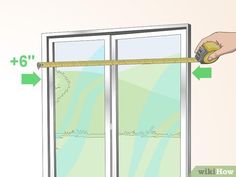 how to measure sliding glass doors with pictures - wikihow com, the world's largest