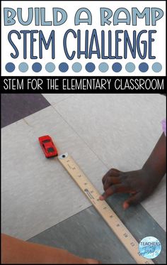 Experiment with using ramps and Newton’s Second Law of Motion and then build your own ramp in this fabulous STEM Challenge! Kids love this one! This is more than a STEM Challenge! Students experiment with ramps and then use their data to design and build their own ramp. Can they use that data to their benefit? Force And Motion, Science Topics, Stem Challenges, Stem Projects, Camp Ideas, Scientific Method