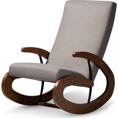 the rocking chair is designed to look like it could be used in an office or living room