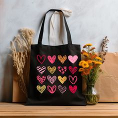 Woman Heart Tote Bag, Hearts Tote Bag, Casual Tote Bag, Cute Tote, Women Shoulder Tote Bag, Gift For Women, Tote Bag Aesthetic 🎉 Welcome to Our Eco-Chic Boutique! 🎉 💐 We're Absolutely Delighted to Have You! 💐 Diving into our boutique feels like uncovering a secret garden of treasures, all thoughtfully selected with you in mind. Our mission is to fill your world with joy and satisfaction, handpicking each piece to ensure your shopping journey with us is nothing short of wonderful. 🌿 A Person Shoulder Bag Aesthetic, Aesthetic Bag, Aesthetic Tote Bag, Woman Aesthetic, Cute Hearts, Aesthetic Bags, Special Text, Casual Tote Bag, Bag Aesthetic