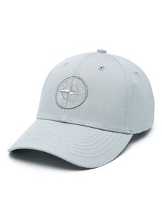 light grey cotton six-panel construction round crown signature Compass motif curved peak adjustable strap to the rear cotton lining Gray Baseball Cap With Logo Patch, Gray Baseball Cap With Embroidered Logo, Gray Curved Bill Baseball Cap With Embroidered Logo, Gray Baseball Cap With Embroidered Logo And Curved Bill, Classic Gray Baseball Cap With Curved Bill, Gray Hat With Logo Patch And Curved Brim, Basket Sport, Aviator Watch, Balenciaga Track