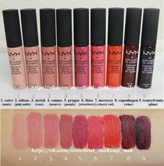 Lip Combos, Makeup Shades, Makeup Help, Pinterest Makeup, Makeup Rooms, Makeup Needs, Lipstick Swatches, Asian Eye Makeup, Makeup Swatches