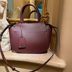 Brand New Zara Burgundy Bag No Tag But Never Used Burgundy Bag, Zara Bag, Zara Bags, Color Purple, Bag Lady, Zara, Brand New, Purple, Fast Delivery