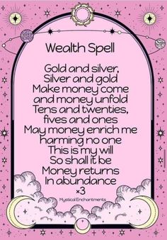 Luck Spells That Work, Spell For Passing Exam, Manifesting Spells, Wealth Spell