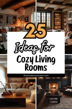 Transform your space with cozy living rooms that feel comfy and inviting! These design ideas bring warmth and charm to any home or apartment. With inspiration for layouts, textures, and colors, you’ll create a room perfect for snuggling or hosting. Whether your style is modern or rustic, find the perfect blend of comfort and beauty in these inviting setups.