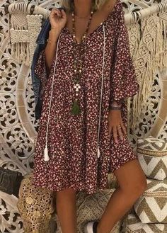 Buy More, SAVE More!
















style: boho
composition: cotton Flowy Cotton Boho Dress With V-neck, Casual Knee-length Boho Print Dress, Casual Boho Dress With Boho Print, Knee-length, Casual Knee-length Boho Dress With Boho Print, Casual Boho Dress With Knee-length Boho Print, Fall Boho Dress With Floral Print For Beach, Fall Floral Print Boho Beach Dress, Fall Beach Boho Dress With Floral Print, Casual Boho Dress With Boho Print For Spring