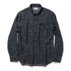 The Cash Shirt in Indigo Hemp by Taylor StitchInspired & Designed in California. Men’s shirting, outerwear, denim, and basics responsibly built for ... Hemp Shirt, Taylor Stitch, Stitch Clothes, Denim Shirt Men, Shirt Button, Ux Design, Blue Shirt, Men's Style, Denim Shirt