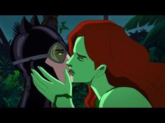 the little mermaid kissing her face in front of a mirror