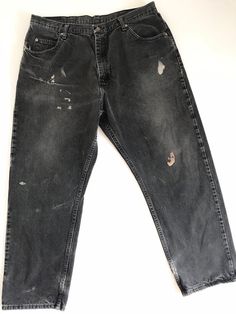 Y2k Grunge Jeans, Landon Ricketts, Dye Blue Jeans Black, Vintage Distressed Washed Black Bottoms, Washed Black Grunge Jeans, Faded Grunge Denim Jeans, Black Distressed Grunge Jeans, Washed Black Ripped Grunge Jeans, Grunge Ripped Washed Black Jeans