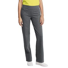 Your search for the perfect knit pant is over. These petites' Lands' End straight-leg pants feature a flattering fit and a soft jersey construction, giving you the best of both worlds. Your search for the perfect knit pant is over. These petites' Lands' End straight-leg pants feature a flattering fit and a soft jersey construction, giving you the best of both worlds. Soft jersey construction with just the right amount of stretch Easy, pull-on styling 1 hidden zipper pocketFIT & SIZING 28 1/2