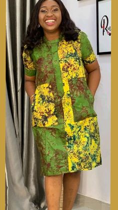 African Maxi Dress Ankara, Boubou Styles For Women, African Print Clothing, African Fashion Designers, Short African Dresses, Short Dress Styles, African Fashion Modern