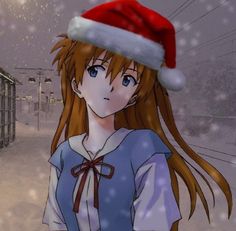 Аска Ленгли, аватарка, зима, Евангелион Year Pfp, New Year Pfp, Manga Christmas, Asuka Langley Soryu, Asuka Langley, New Year Wallpaper, Christmas Icons, Disney Princess Art, Princess Art