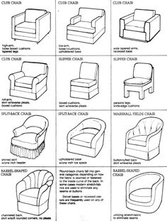 the instructions for how to make an easy chair from scratchs and slippers, with pictures