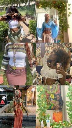 Boho,earthy fits,aesthetic,wallpaper,My pic,Black women Boho Outfits For Black Women, Earthy Girl Fall Outfits, Earthy Outfits Shein, Earthy Boho Black Woman Aesthetic, Di Earthy Style, Earthly Girl Aesthetic, Earthy Fits Aesthetic, Plus Size Earthy Outfits Aesthetic, Earthy Fashion Black Women