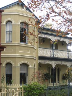 an old victorian house in the suburbs of sydney