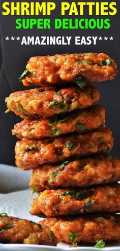 Seafood Patties, Quick Shrimp Recipes, Shrimp Cakes, Shrimp Recipes Healthy, Shrimp Dinner, Fish Cakes, Shrimp Recipes For Dinner