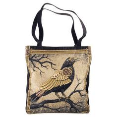 Corvid love! Goth Purse, Pyramid Collection, Raven Necklace, Inspired Handbags, Cheap Designer Handbags, Men's Totes, Symbolic Jewelry, Boho Purses, White Handbag