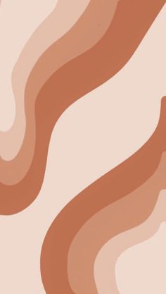 an abstract background with wavy shapes in shades of pink, orange and beige on white