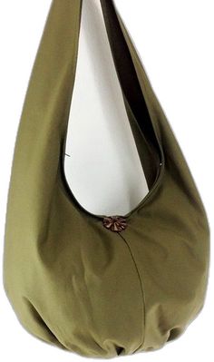 Khaki Canvas Hobo Bag Tote, Khaki Canvas Hobo Shoulder Bag, Bohemian Green Shoulder Bag For Everyday, Bohemian Canvas Hobo Bag For Daily Use, Canvas Bohemian Hobo Bag For Daily Use, Green Canvas Rectangular Hobo Bag, Green Cotton Hobo Bag For Travel, Green Rectangular Canvas Hobo Bag, Canvas Hobo Bag For Daily Use