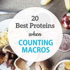 Top 20+ Protein Foods When Counting Macros Foods Images, Healthy Carbs, Protein Rich Foods