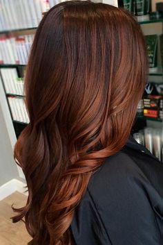 Brown Ombre Hair Color, Brown Ombre Hair, Hair Color Auburn, Copper Hair Color, Red Highlights, Brown Hair Balayage, Ombre Hair Color, Auburn Hair, Hair Color And Cut