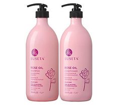 Luseat Rose Oil Shampoo and Conditioner includes Rose Rugosa flower extract to  provide nourishment to hair strands.  How do I use it: Wet hair, apply shampoo and gently massage into hair and scalp. Leave in two to three minutes. Rinse thoroughly. Follow with conditioner.  From Luseta.  Includes: Rose Shampoo And Conditioner, Rose Shampoo, Smell Hair, Shampoo And Conditioner Set, Hair Strands, Rose Scented Products, Rose Oil, Bottle Packaging, Moisturize Hair