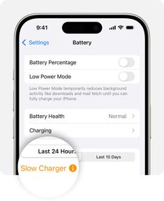 an iphone showing the battery percentage and how to change it from 0 to 4 hours