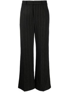 Lauren Ralph Lauren Kaitlen Pinstriped wide-leg Trousers - Farfetch Ralph Lauren Shirt Women, Ralph Lauren Trousers, Uzun Boy, Ralph Lauren Jumper, Halter Cocktail Dress, Pinstripe Pattern, Black Wide Leg Trousers, Ralph Lauren Pullover, 2023 Trends