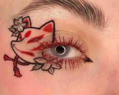 Anime Eye Makeup, Punk Makeup, Anime Makeup, Cute Eye Makeup, Kawaii Makeup, Face Art Makeup, Swag Makeup, Smoky Eyes