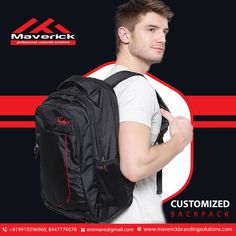 Have these bags designed and developed by us at affordable rates. Contact Maverick for your needs: +91-9910396960, 8447774078 #MaverickEnterprises #CustomizedBags #BackpackTrolley #Backpack #Marketing #Branding #Affordable Custom Backpack, Marketing Branding, Sling Backpack, Bags Designer, Backpacks, Marketing