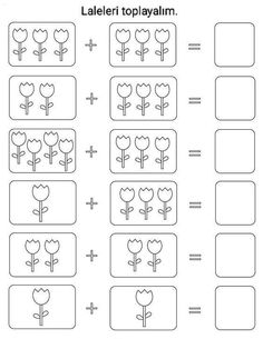 the printable worksheet for learning how to make flowers