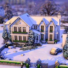 Small snowy manor ❄️⁣ ⁣ Up on my gallery this week!⁣ ID: Gardenova ⁣ ⁣ ⁣ ⁣ ⁣ ⁣ ⁣ ⁣ ⁣ ⁣ ⁣ ⁣ ⁣ ⁣ ⁣ ⁣ ⁣ ⁣ ⁣ ⁣ ⁣ ⁣ ⁣ ⁣  #sims4 #thesims4 #showusyourbuilds #Sccregram #sims4build #sims4floorplans #floorplans #sims4nocc @thesims @ea The Sims, House Design