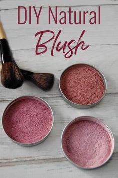 Want an alternative to over-priced makeup and toxin laden cosmetics? Learn how to make this diy natural blush! Just takes a few ingredients and seconds to make! #makeup #blush #naturalskincare #diybeauty #greenbeauty #zerowaste Diy Hygiene, Make Up Diy, Makeup Recipes, Diy Kosmetik, Natural Blush, Homemade Lotion, Home Remedies For Hair, Luscious Hair