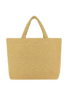 Saint Laurent Raffia Tote Bag - Farfetch Modern Beige Bags With Rolled Handles, Cream Top Handle Straw Bag For Shopping, Beige Top Handle Beach Bag, Beige Bucket Bag With Braided Handles For Shopping, Beige Top Handle Straw Bag For Daily Use, Beige Straw Bags With Double Handle, Beige Woven Top Handle Beach Bag, Neutral Straw Tote Bag For Shopping, Beige Crochet Bag With Leather Handles For Shopping